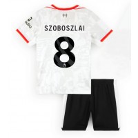 Echipament fotbal Liverpool Dominik Szoboszlai #8 Tricou Treilea 2024-25 pentru copii maneca scurta (+ Pantaloni scurti)